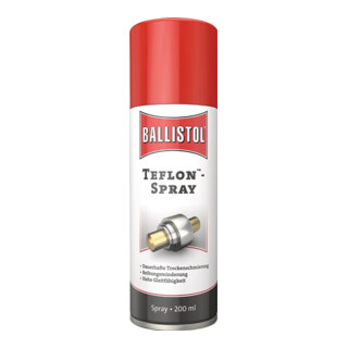 Teflon™-Spray farblos/weisslich n.dem Trocknen 200 ml Spraydose BALLISTOL