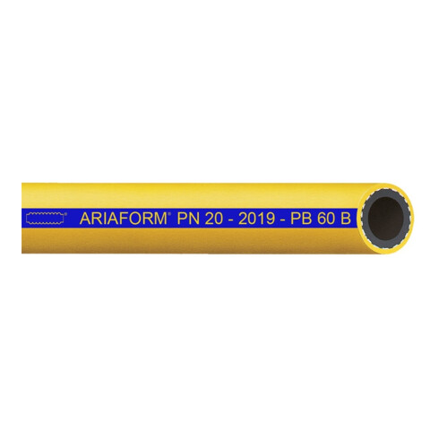 teguma Tuyau d'air comprimé Ariaform® jaune 25mmx5mm