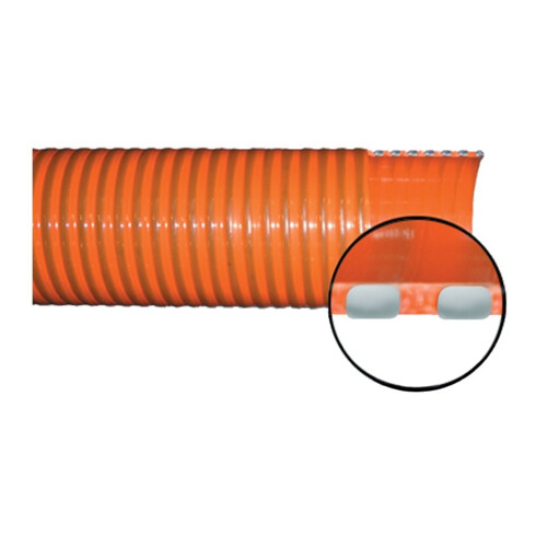 teguma Tuyau industriel d'eau Quadriflex 110mm x 5,5mm