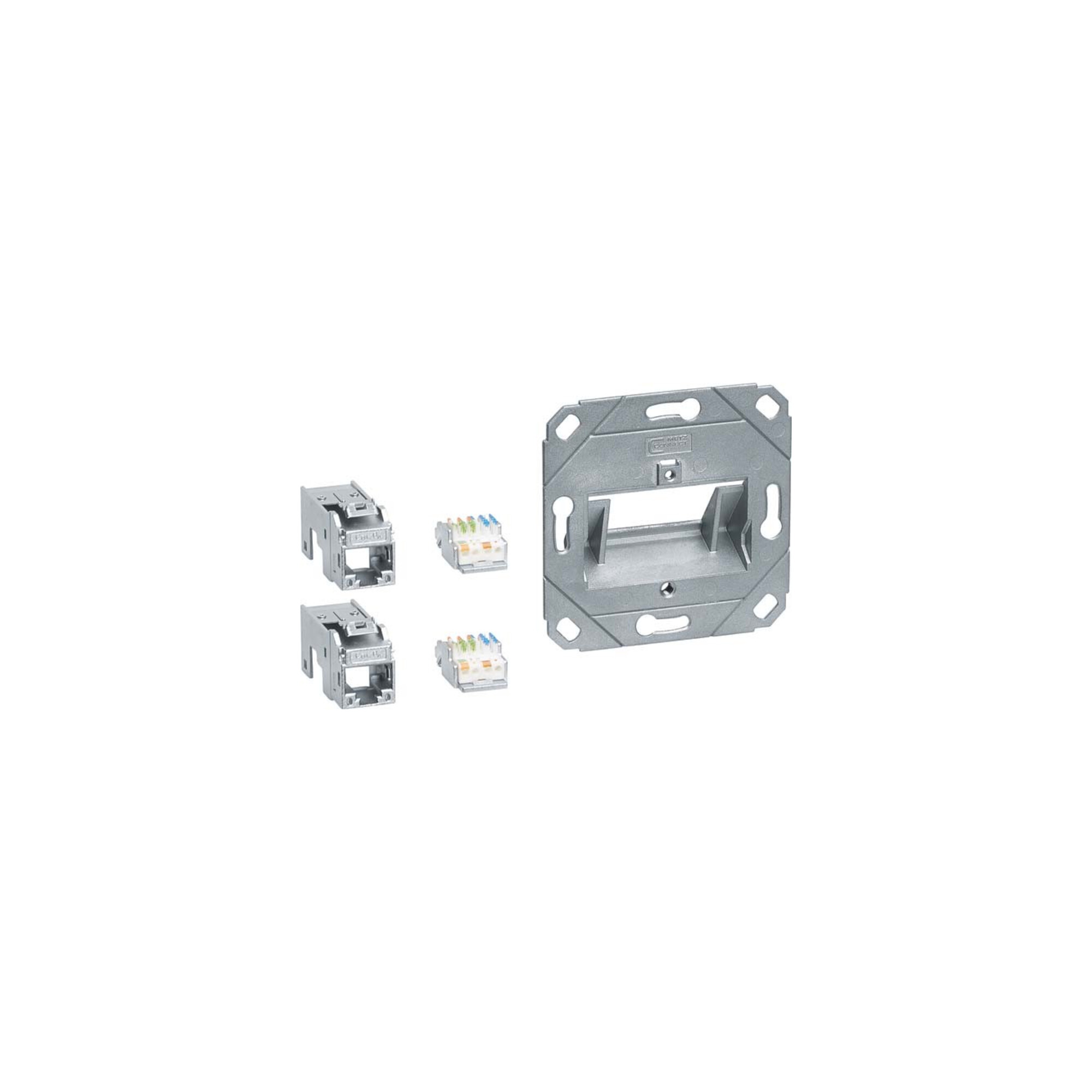 Tehalit Anschluss Modul 2x RJ45 Cat.6a GMKSRJ45C6A2