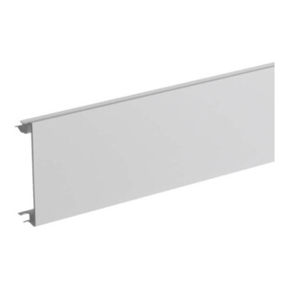 Tehalit Brüstungskanal-Oberteil PVC 80mm lichtgrau BR08027035