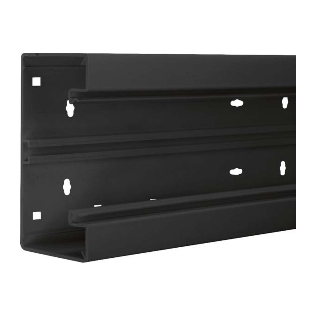 Tehalit Brüstungskanal-Unterteil 65x130mm PVC gsw BR6513019011