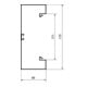 Tehalit Brüstungskanal-Unterteil 68x170mm Stahl BRS651701B vws