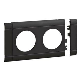 Tehalit Cache 2-f OT 80 mm graphite-noir GB080209011