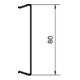 Tehalit Canal de plinthe OT BRS 0802 galvanisé