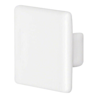 Tehalit Embout sans zinc/alliage sous pression 20x20mm blanc trafic LFS200206 vws
