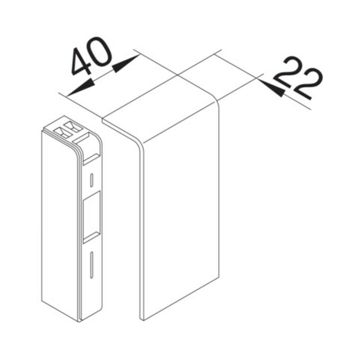 Tehalit Embout SL 200806D2 Hêtre
