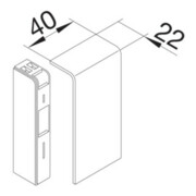 Tehalit Endstück SL 200806D2 Buche