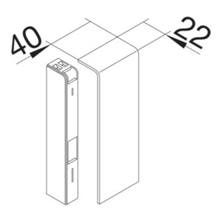 Tehalit Endstück zu SL 20x115mm vw SL2011569016