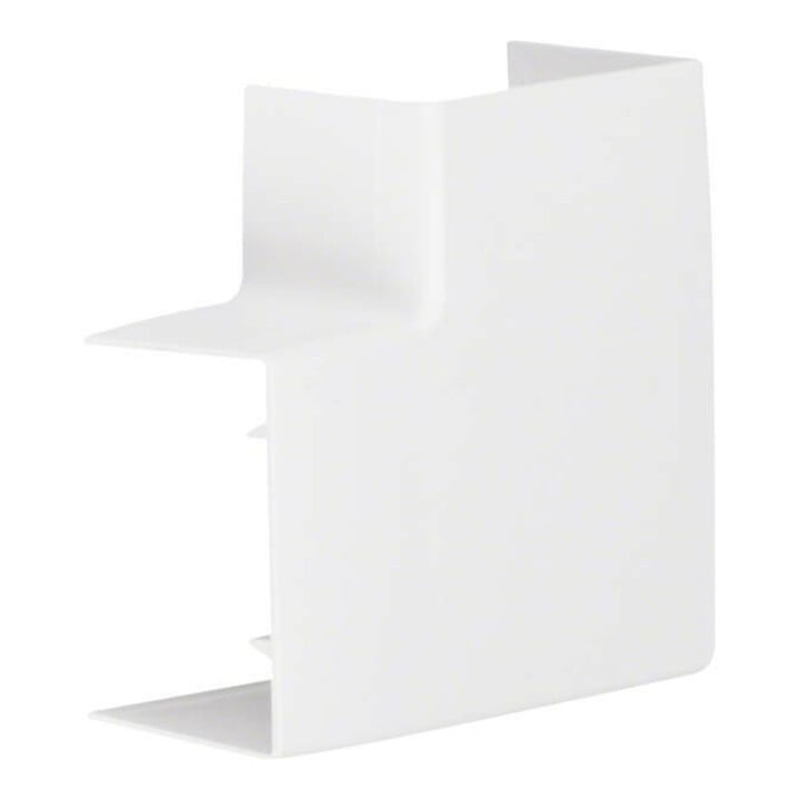 Tehalit Équerre plate recouverte de coupe 40x57mm blanc trafic LFF400605 vws