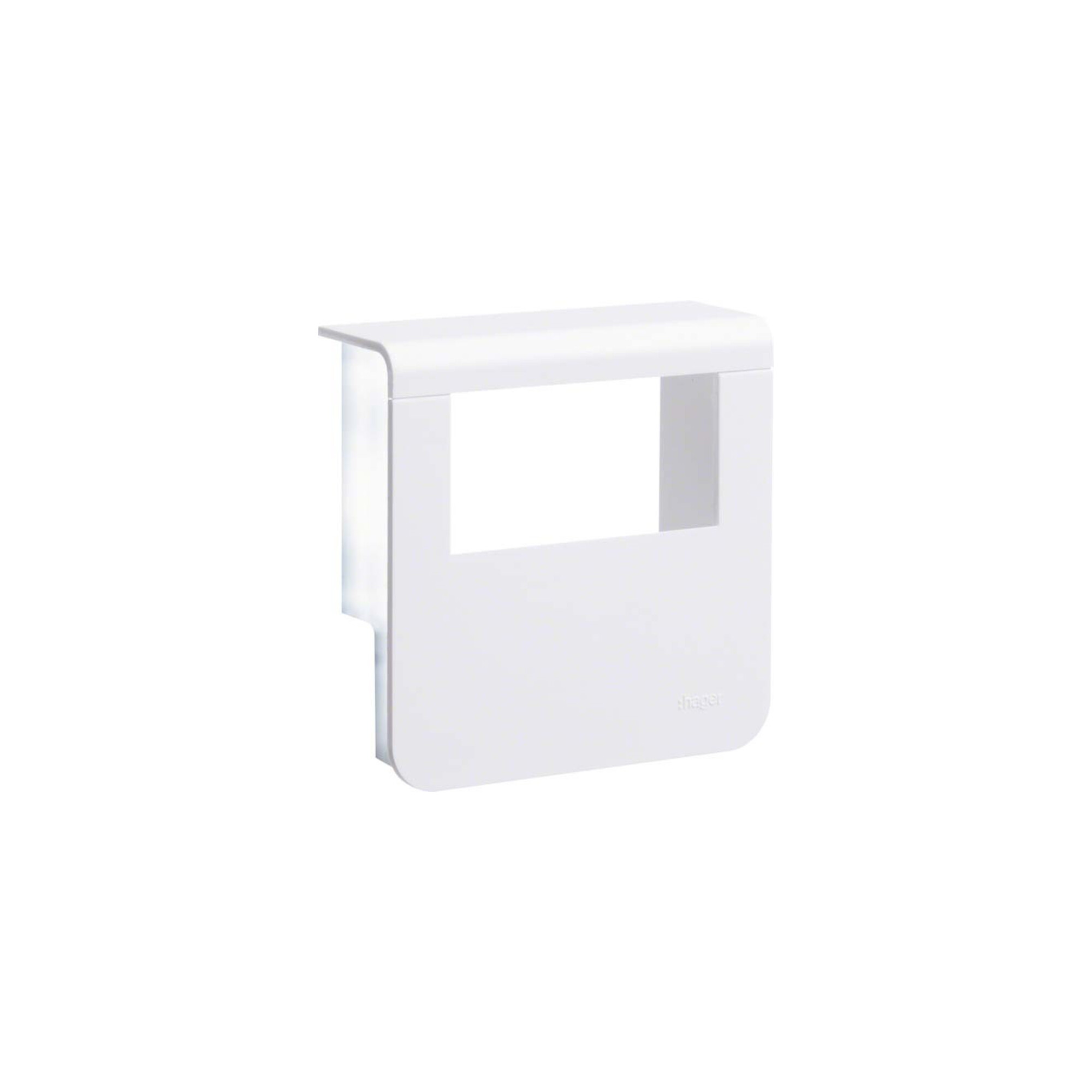 Tehalit Geräteträger-Oberteil 20x80mm verkehrsweiß SL20080932 vws ; hager