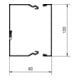 Tehalit Goulotte de câblage 60x100 blanc trafic LFS601000 vws