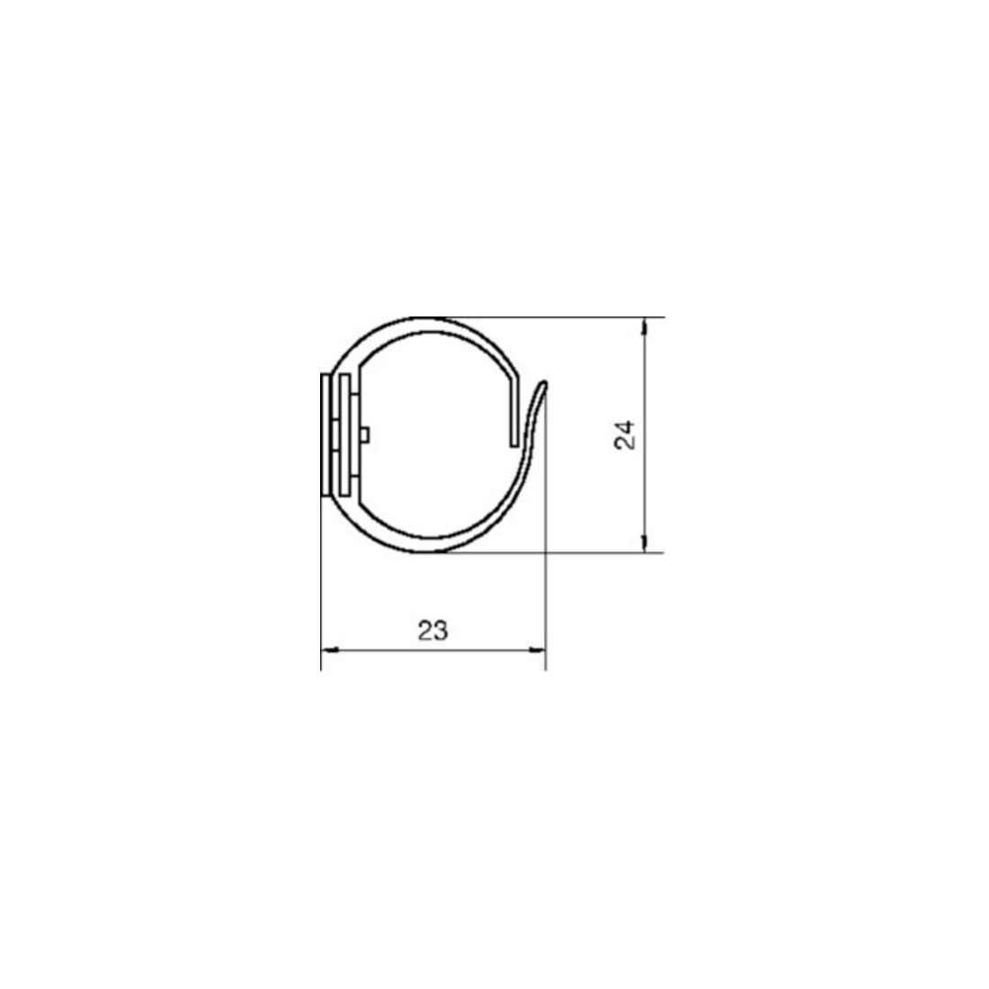 Tehalit Goulotte de câblage L 2222 gr