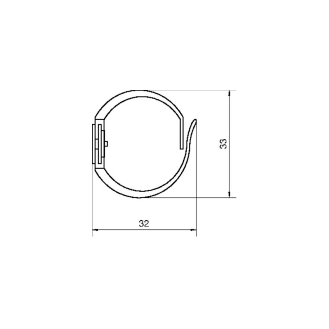 Tehalit Goulotte de câblage L 2232 gr