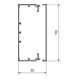 Tehalit Goulotte de câblage LF 60x150mm vw LF6015009016