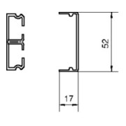 Tehalit Goulotte de contournement de porte 2 compartiments SL17x52mm SL1705209016-3