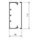 Tehalit Goulotte de gestion de câbles LF 40x110mm vw LF4011009016