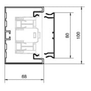 Tehalit Goulotte de plinthe UT alu, natureloxé BRA 651001 ELN-4