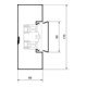 Tehalit Goulotte de plinthe UT BRS 651701 verz