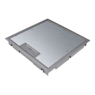 Tehalit Klappdeckel Q4(594)Rahmen 5mm grau Bef-Set 5-1 KDQ0805 egr