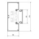 Tehalit Partie inférieure de goulotte de parapet pour BR 68×170 mm vw BR6517019016