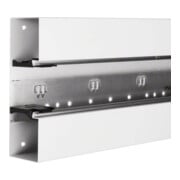 Tehalit Partie inférieure de goulotte de plinthe 68x210mm acier BRS652101 vws-1