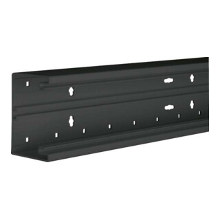 Tehalit Partie inférieure de goulotte de sous-façade 65x100mm PVC gsw BR6510019011
