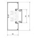 Tehalit Partie inférieure de goulotte PVC 65x170mm/80mm L BR6517017035