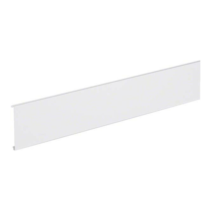 Tehalit Partie supérieure de goulotte de plinthe L:80mm en tôle d'acier BRS0802 vws