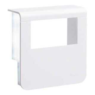 Tehalit Partie supérieure porte-appareil 20x80mm blanc trafic SL20080932 vws