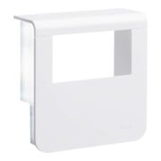 Tehalit Partie supérieure porte-appareil 20x80mm blanc trafic SL20080932 vws-1