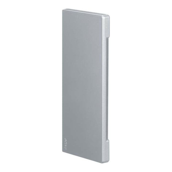 Tehalit Plaque de finition PC/ABS ignifuge, laquée alu BRA 651706B LAN
