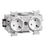 Tehalit Prise double 45° blanc trafic GS20119016-1