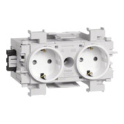 Tehalit Prise double avec connexion/serrage Wago GS2001 vws-1