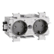 Tehalit Prise double avec verrouillage frontal GS2001 gsw-1