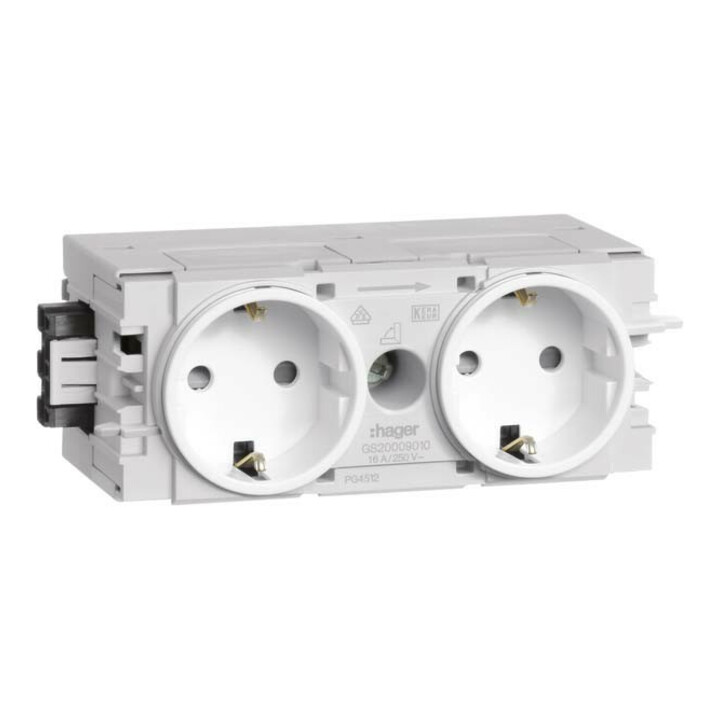 Tehalit Prise double blanc trafic GS20009016