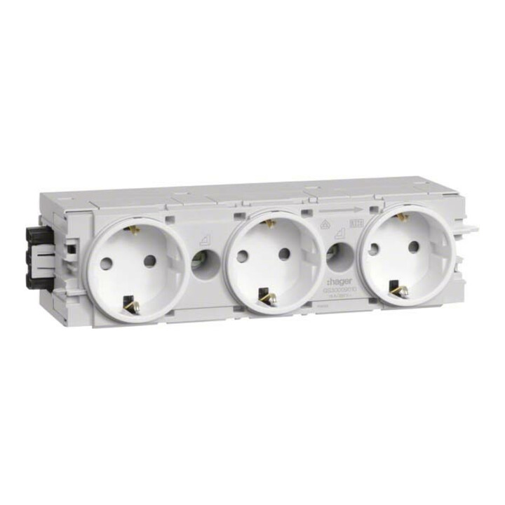 Tehalit Prise triple blanc trafic GS30009016