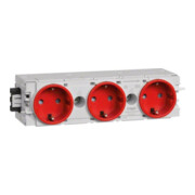 Tehalit Prise triple rouge C-Profil GS3000 vrt-1