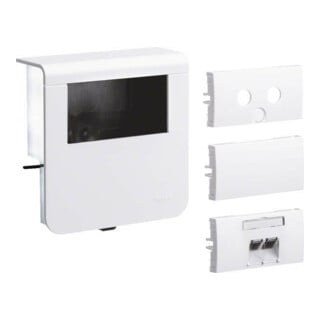 Tehalit Support d'appareil vide 20x80mm blanc trafic SL20080915 vws