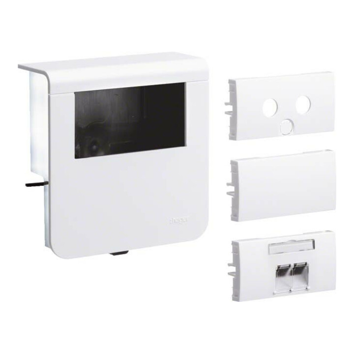 Tehalit Support d'appareil vide 20x80mm blanc trafic SL20080915 vws
