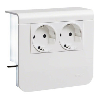 Tehalit Support d’appareils Std 2 fois pré-câblé SL200559009016