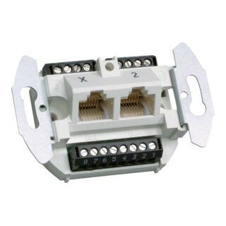 Tehalit UAE Boîte de connexion double 8/8 pôles G 3120
