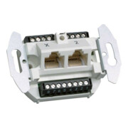 Tehalit UAE Boîte de connexion double 8/8 pôles G 3120-1