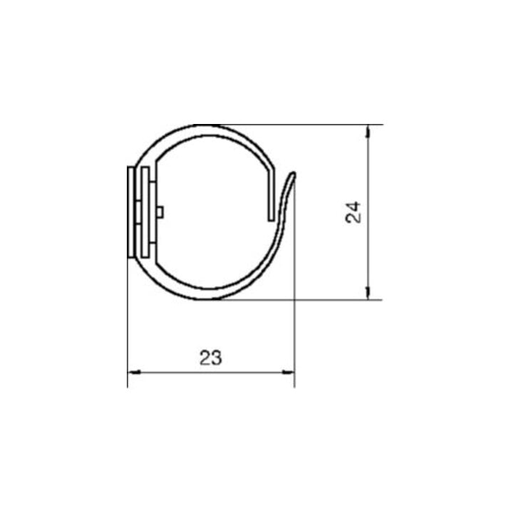 Tehalit Verdrahtungskanal L 2222 gr