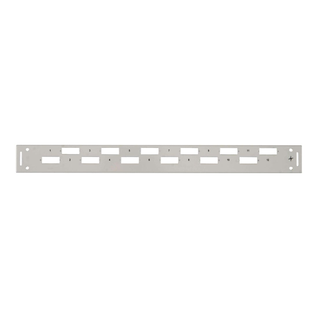 Telegärtner 19Z.Frontplatte 1HE für 6xSCD/BasisV TN-FP6SCD-BV-1HE