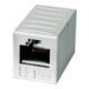 Telegärtner AMJ-Kupplung K Cat.6 iso RJ45 (f-f),alpinweiß 100023166