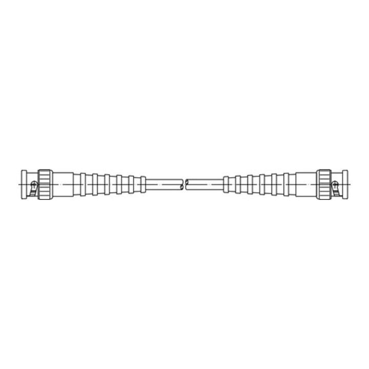 Telegärtner BNC HF-Kabel 50-1,0m 50 Ohm RG58C/U