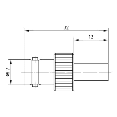 Telegärtner BNC Kabelbuchse 75 Ohm RG62A/U 100023558