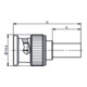 Telegärtner BNC-Kabelstecker cr/cr RG58 100027453-4