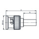 Telegärtner BNC-Kabelstecker cr/cr RG58 100027453-5